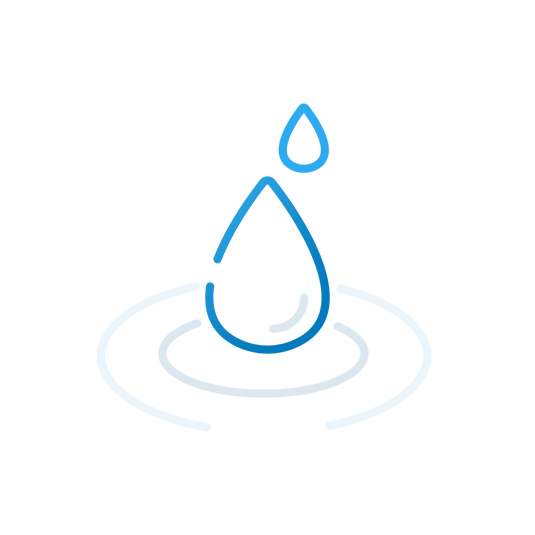 water-colliding